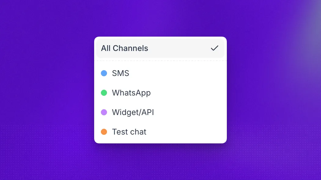 Channel filter on the Chat logs tab